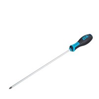 The OX-P362725 OX Pro Pozi Screwdriver PZ1 x 250mm is a professional-grade tool designed for precision and reach. Built with a hardened chrome vanadium steel blade, it provides excellent strength and long-lasting durability. The precision-machined PZ1 tip ensures a secure fit in Pozi head screws, reducing cam-out and improving efficiency. With a 250mm blade length, this screwdriver is ideal for reaching into deeper or hard-to-access areas. The ergonomic soft-grip handle offers comfort and control during use.