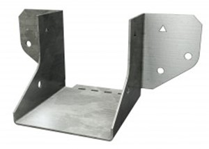 The Mini Joist Hanger (MH) is a one piece galvanised hanger available in a range of widths for light duty applications such as trimmers and ceiling joists of rectangular section. The MH can also be used to build decking platforms.