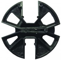 Insulation retaining clip-Suitable for use with cavity wall ties, the insulation retaining clip is a 75mm diameter plastic disk used to hold insulation material back to the structure. Packed in 250no.