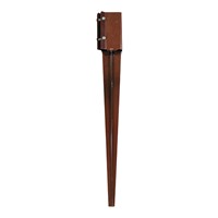 4"x4" (100x100mm) Drive in post spikes are a quick and easy way to erect fencing and garden posts as they require no digging or concreting into place, saving time and money. The bolt secure version features 2x 8mm carriage bolts that tighten and clamp the post firmly into the post holder section to prevent any post movement, as well as allowing for over / under sized post tolerance. Designed to allow for removal of the post at a later stage if required.