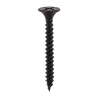 Drywall Screw PH2 - BLK 4.2x65mm - Used to secure plasterboard to drywall and ceiling track systems with a max. of 0.6mm thickness.  NOTE: Partially threaded.