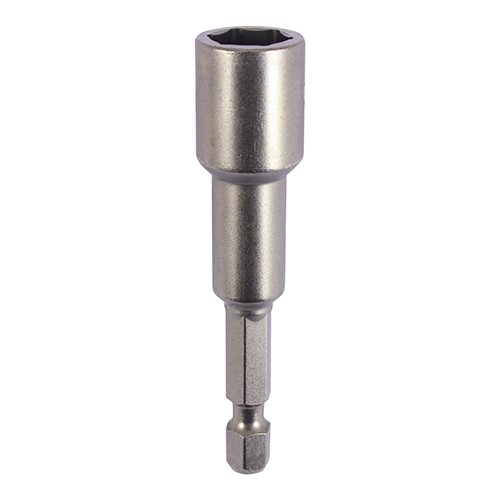 Used for installing 8mm hexagon headed fasteners with a power tool. Also known as a 1/4” nut setter.