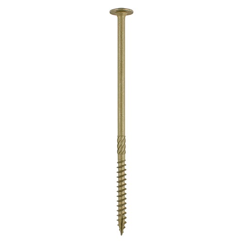 Designed as an alternative to the traditional coach screw mainly used for timber to timber applications. Wafer head for improved clamping and a low profile finish. Coated with a patented multi-layer corrosion resistant plating to withstand 1,000 hours salt spray test, this screw is ideal for external applications.