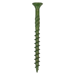 An economic but highly effective softwood decking screw. Plated to withstand up to 500 hours in a salt spray cabinet and designed to give a rapid installation and a secure fixing.