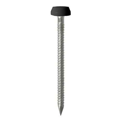 Impact and UV resistant A4 Stainless Steel polymer headed nails. Used for fixing soffits, fascias, roofline trims and where other aesthetic fixings are required.