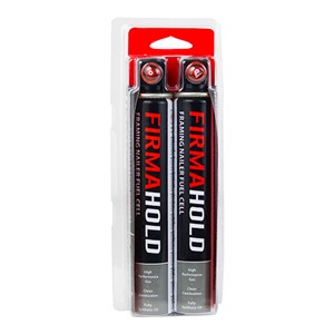 For use with the clipped head first fix nailer. The cleaned propane and butane gas with a synthetic oil gives a clean combustion and reduces tool wear. Manufactured to European standards and CE approved for consistent quality.
• Manufactured to European standards
• Cleaned propane and butane gas for cleaner combustion and to improve the working environment
• Fully synthetic oil for reduced carbon deposition
• High quality propellant to prevent leakage and increase shelf life
• Gas filled in accordance with European Regulations (75/324/EWG)