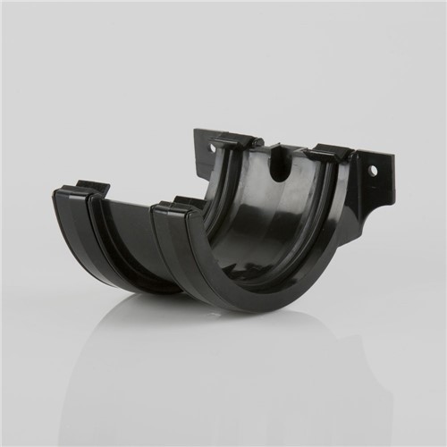 Union brackets are used to connect two length of gutter together.  Either end clips on to the union bracket securely and with ease.