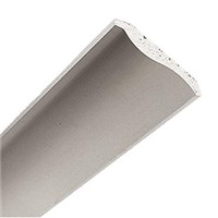 Gyproc Cornice - Gypsum plasterboard moulding in classic 'S' profile. The largest gypsum cove moulding in the range, with a stylish ‘S’ profile, perfect for creating distinctive rooms. Gyproc Cornice 135 is lined with white paper and conforms to EN 14209.