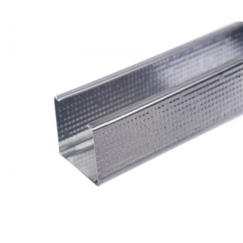 Metal C Stud 70mm - a lightweight, galvanised C section is designed to be the vertical support for non-loading bearing partition systems.