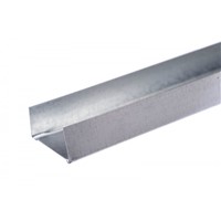 Metal Track 52mm -  is used in conjunction with the metal drylining system as a cost effective versatile component used within general commercial and domestic applications. The 'U' shape profile Track is a non loading bearing component.