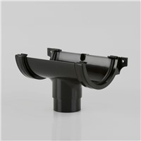Running Outlet  is a fitting used to connect the gutter length to the down pipe on the rainwater system.