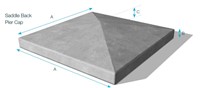 Our Pier Caps provide an eye-catching and economical finish to various wall designs.  The high calibre of these products helps prevent potential wall erosion or discolouring  caused by adverse weather conditions.