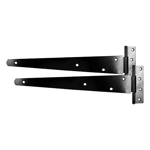 Ideal for medium weight regular use gates, shed and garage doors in domestic applications. NOTE: Doors/gates over 2130mm / 7ft height, should be fitted with a third hinge to prevent warping. TIMCO fixings included.