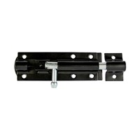 Straight tower bolts are used for securing flush fitting gates and shed doors in a closed position. TIMCO fixings included.
