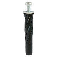 A highly effective universal anchor for fixing heavy loads to plasterboard cavities and solid materials.

• Zinc & clear machine screws
• TX25 Drive recess allows simple installation with a screw driver
• Strengthened nylon plug with captivated steel threaded nut
• Perfect for double board