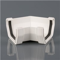 135o Gutter Angle is used to join two length of gutter at the internal or external corner of the building using its easy to use clip on/off system.