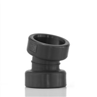 225mm Metro Drain 15 degree twinwall bend - Our HDPE drainage pipes bends require two seals per joint.