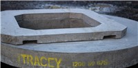 Circular Seating Ring 675mm square access -  Our seating slabs to suit all of our cover slab openings. They are a great alternative to using engineering brick on site.  They are more economic and safer than engineering brick.
