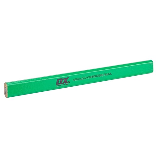 The Ox carpenter pencils are designed to offer a comfortable grip compared to standard pencils due to their large surface area.  The hard lead is ideal for marking on a variety of surfaces such as concrete, timber or stone.  These pencils are made with premium quality materials for stability and sharpness ideal for the construction and woodworking environments.  10 pencils in pack