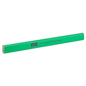 The Ox carpenter pencils are designed to offer a comfortable grip compared to standard pencils due to their large surface area.  The hard lead is ideal for marking on a variety of surfaces such as concrete, timber or stone.  These pencils are made with premium quality materials for stability and sharpness ideal for the construction and woodworking environments.  10 pencils in pack