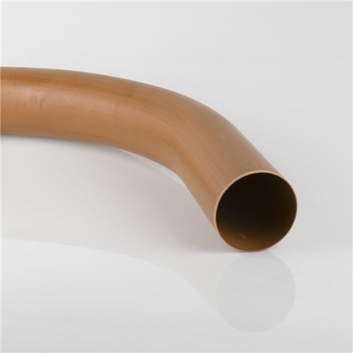 Underground 110mm x 90o Long Radius Plain Ended