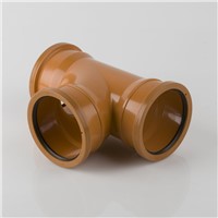 Underground 110mm x 'T' Junction Triple Socket