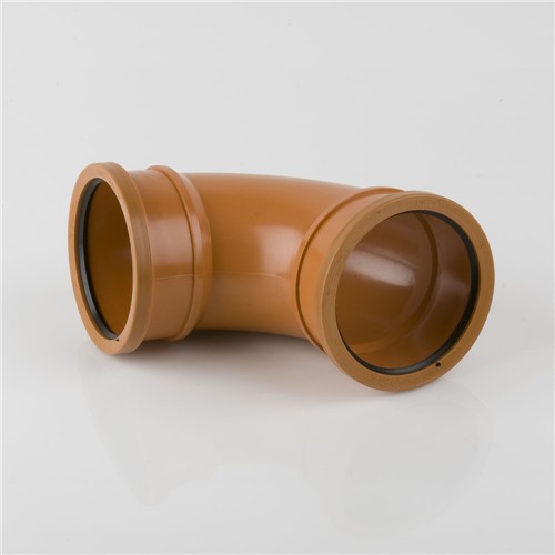 Underground 160mm x 90o Bend Double Socket