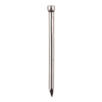 The head can be punched below the surface for a concealed finish. Bright nails are self coloured and have no plating.

• Suitable for indoor applications