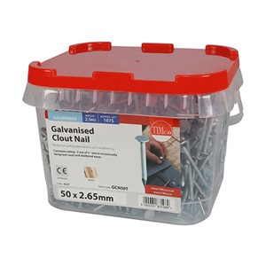 Large diameter head, perfect for attaching roofing felt, slate and shingles.
• For medium duty rust protection
• Conforms to Eurocode 5 and service class 2