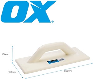 The OX Plastering Hawk is made using heavy duty material which ensures enhanced longevity &amp; durability of the tool and is sturdy yet very light in weight at the same time. Thus it can be used for a longer period without any hassle.  The OX Masonry Hawk has a large surface area, enough for holding a generous amount of cement/mortar for plastering.  The OX builders hawk comes with a non-absorbent surface, preventing the plaster to stick on the tool, making the task of plastering extremely smooth and efficient. This also makes the hawk easy to maintain and clean.