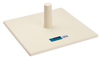 The OX Plastering Hawk is made using heavy duty material which ensures enhanced longevity & durability of the tool and is sturdy yet very light in weight at the same time. Thus it can be used for a longer period without any hassle.  The OX Masonry Hawk has a large surface area, enough for holding a generous amount of cement/mortar for plastering.  The OX builders hawk comes with a non-absorbent surface, preventing the plaster to stick on the tool, making the task of plastering extremely smooth and efficient. This also makes the hawk easy to maintain and clean.