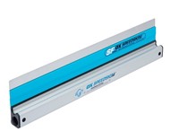 The blade of the Speed Skim Stainless Flex Finishing Rule is made using premium quality stainless steel, making it durable and reliable.  With its unique flexibility, the OX Speed Skim System outperforms all other conventional Featheredges and Darby's, allowing the plaster to achieve flatter and faster finishes.  The ergonomic handle of the Speed Skim Stainless Flex Finishing Rule offers a comfortable grip, thus reducing hand fatigue.