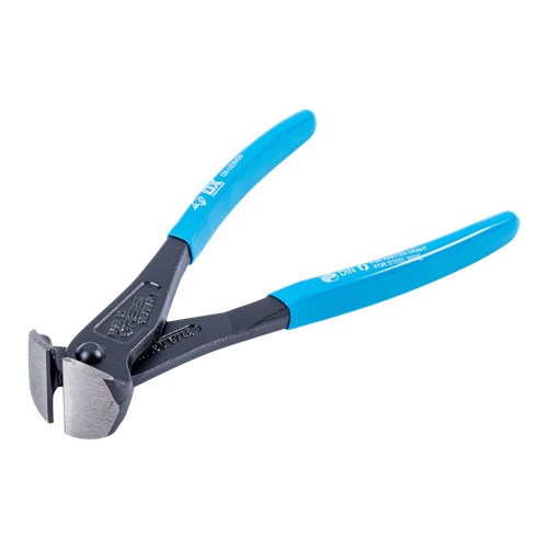 The handle of the OX Wide Head End Cutting Nipper comes with a PVC dura-grip which makes the tool slip-resistant and comfortable to work with and are made out of high quality carbon steel and it is drop-forged, which gives strength and durability to the nippers and makes them rust free.  The OX Wide Head End Cutting Nippers are individually hardened and have sharpened jaws as compared to a carpenters pincer. The flat bladed head of the Nipper lets you cut close against the surface without digging into it.  The OX Wide Head End Cutting Nippers are used for cutting different sized wires, springs, nails, rivets and bolts. You can also use them to twist and cut wires in one go.