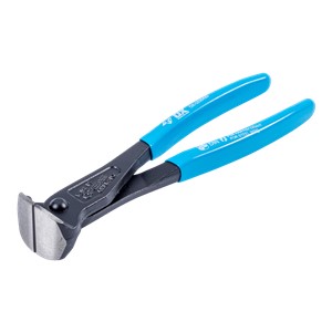 The handle of the OX Wide Head End Cutting Nipper comes with a PVC dura-grip which makes the tool slip-resistant and comfortable to work with and are made out of high quality carbon steel and it is drop-forged, which gives strength and durability to the nippers and makes them rust free.  The OX Wide Head End Cutting Nippers are individually hardened and have sharpened jaws as compared to a carpenters pincer. The flat bladed head of the Nipper lets you cut close against the surface without digging into it.  The OX Wide Head End Cutting Nippers are used for cutting different sized wires, springs, nails, rivets and bolts. You can also use them to twist and cut wires in one go.