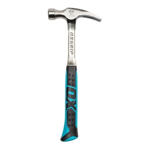 The OX Claw Hammer has a heat-treated carbon steel construction for enhanced durability and longevity and comes with a non-slip grip which makes the tool slip-resistant and comfortable to work.  The OX Claw Hammer works well in diverse condition for a longer period  and has a tough, robust construction that incorporates high quality and sharpness.