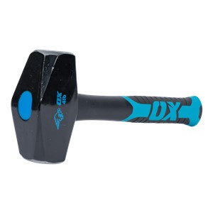 The head of the OX Fibreglass Handle Club Hammer is heat treated and is forged from fine-grained high-quality steel.  The non-slip ergonomic handle of the Fibreglass Club Hammer avoids any slips and delivers a comfortable grip.  The handle of the Club Hammer is securely attached to the head, which prevents any accidental falls.  The fiberglass component of the Club Hammer absorbs shock and minimises vibration.