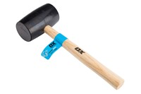 The Rubber Mallet is crafted from premium quality rubber to ensure durability and reliability.  The black head of the Hammer is suitable for tasks in general, where the steel head is considered unsuitable, and the rubber head of the hammer also makes it bounce resistance.  The Rubber Mallet is more safe compared to the conventional metal mallet specially in cases when you miss strokes while working.  The ergonomic wooden handle delivers a non-slip and comfortable grip which reduces hand fatigue.