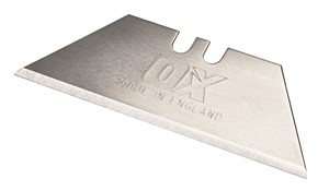 The OX heavy duty knife blades are made with high-grade carbon steel to increase its toughness and work well in diverse conditions for a longer period.   The OX heavy duty knife blades  have a tough, robust construction that incorporates high quality and sharpness and come with a handy dispenser containing 100 blades.