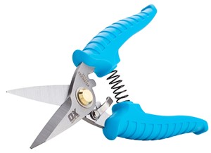 The OX&#39;s Pro Snips are made using premium quality material and are heavy duty, durable, robust and made to last.  The OX Pro Snips are designed using stainless steel serrated edge blades for increased cutting capacity, that delivers clean, neat and professional cuts every time and are ideal for all industrial applications such as wire netting, light gauge aluminum, carpet, leather, kevlar and many other items.  The easy to grip and ergonomically designed silicone handles offer a comfortable and non-slip grip.