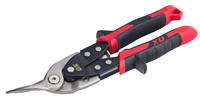 OX's Aviation Snips are made using premium quality material and are heavy duty, durable, robust and made to last.  The wire cutter pliers are made using heavy-duty heat-treated alloy jaws for increased cutting capacity, that delivers clean, neat and professional cuts every time and the innovative auto release mechanism of the OX Aviation Snips enable fast one-handed operation and ease of use.  The easy to grip silicone handles offer a comfortable and non-slip grip. The handles are sturdy for added convenience.