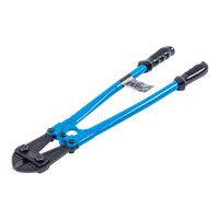 The Pro Bolt Cutter is a high tensile, tough and a robust bolt cutting tool that is rated to cut HRC40 with ease.  The long grip handles of the Pro Bolt Cutter are engineered to give a mechanical advantage to the tool for controlled and crisp cutting.  The smart lever action mechanism of the Pro Bolt Cutter delivers clean, neat and quick cutting with minimum effort.  The heat treated alloy jaws of the Pro Bolt Cutter makes the tool both durable and reliable.