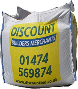 Bulk bag of Type 1 is typically used for a sub base for hard standing areas i.e driveways, footpaths or building bases.