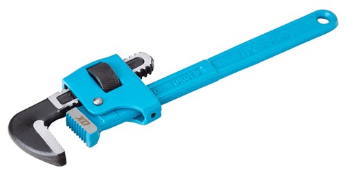 The OX Stilson Pipe Wrench is compatible with most pipe wrenches made of various materials like copper, aluminum, ferrous and non-ferrous materials with different sizes.  The Adjustable OX Stillson Pipe Spanner Wrench comes with deeply grooved jaws for a good grip and ratcheting action while using the tool.  The Pipe Tightener Tool is tough and is forged from high-grade heavy duty steel material.  The Plumbing Tool Pipe Wrench is 300 mm / 12 inches in length and its adjustable jaws open upto 40 mm.  OX Tools&#39; heavy duty Wrench works well in diverse conditions for a longer period of time without any hassle.