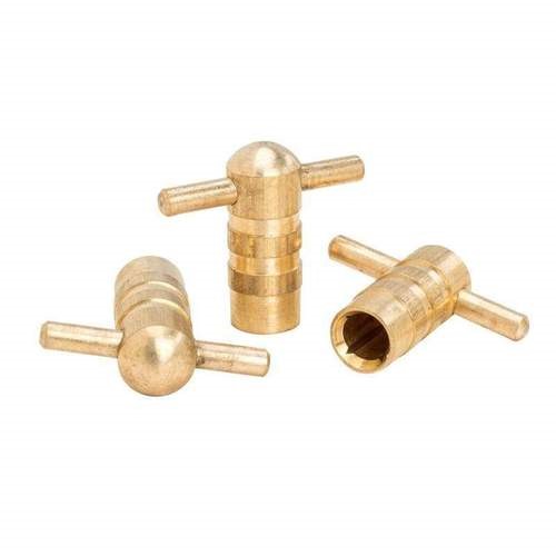 The OX trade radiator keys are made from high quality brass to fit most domestic radiators.  Comes as a 3 pack