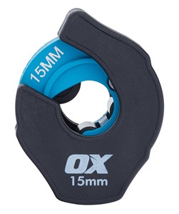 The OX Ratchet Copper Pipe Cutter is the perfect tool for cutting copper pipes with ease and precision. It delivers fast, clean and hassle-free cutting with greater accuracy and minimum effort and is designed to cut pipes located in confined spaces and works perfectly well in diverse conditions.  The OX Ratchet Copper Pipe Cutter has a strong build quality to withstand the rigors at the worksite as well as through tough weather conditions, ensuring complete value for money.  The simple and easy to use tool can efficiently cut a 15mm pipe with ease. It is fully automatic which makes it extremely convenient to use.