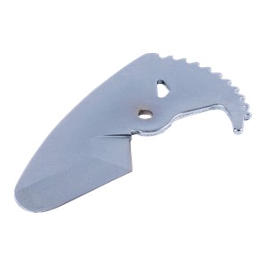 The blade of the OX Pipe Cutter is designed in a V shape for immediate penetration.  The advanced ratchet design of the OX Pipe Cutter Replacement Blade reduces the distance between ratcheting.  The blades of the OX Pipe Cutter are made from alloy steel and carefully heat-treated along with precision cutting edges that sustain the working condition through time, which is economical and environmentally friendly.