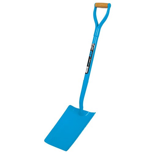 The OX trade solid forged taper mouth shovel is an all steel taper mouth shovel making it a strong and sturdy shovel perfect for all sites.  The trade solid forged Taper mouth shovel has a solid forged blade to give it durability.