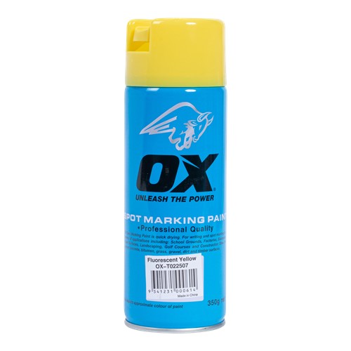 The OX permanent line marking spray is a high visibility  paint which is suitable for all road marking.