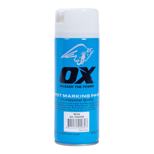 The OX permanent line marking spray is a high visibility  paint which is suitable for all road marking.