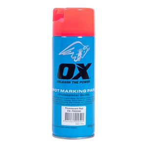 The OX permanent line marking spray is a high visibility  paint which is suitable for all road marking.